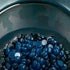 Close-up view of hard wax beads texture
