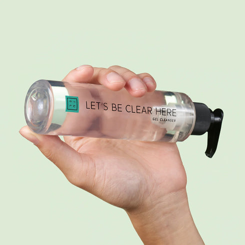 Tuel Let's Be Clear Here Gel Cleanser