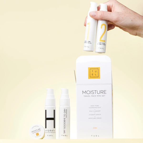 Tuel Moisture Travel Pack Mini Set