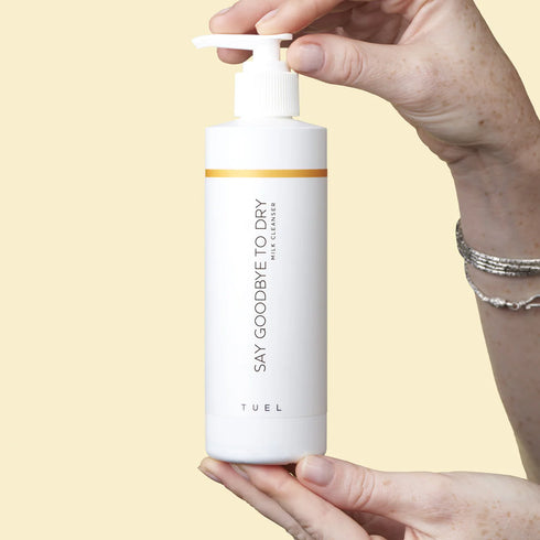 Tuel Say Goodbye To Dry Milk Cleanser